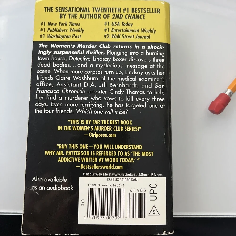 3rd‎ Degree by James Patterson and Andrew Gross (2005, Library Binding)